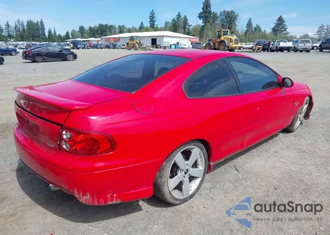 2005 Pontiac Gto z USA, uszkodzony, nr VIN 6G2VX12U85L409688